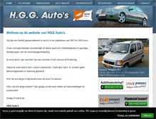 Tablet Screenshot of hggautos.nl